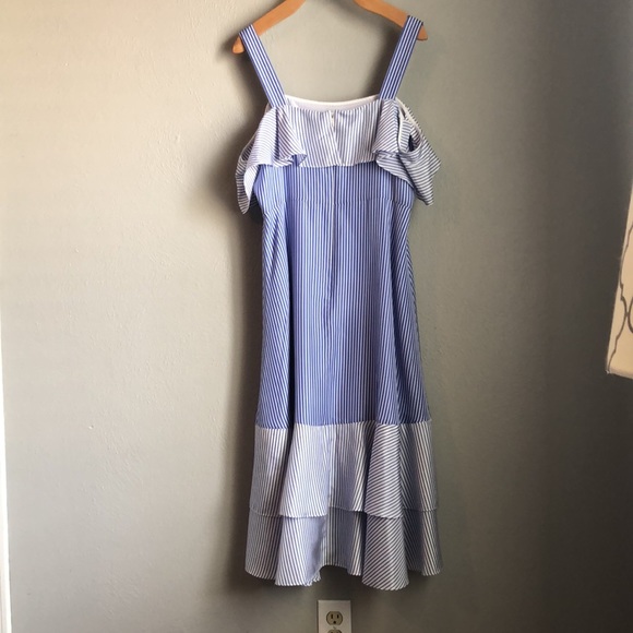 J Crew Beautiful Stripe Dress - Picture 2 of 2